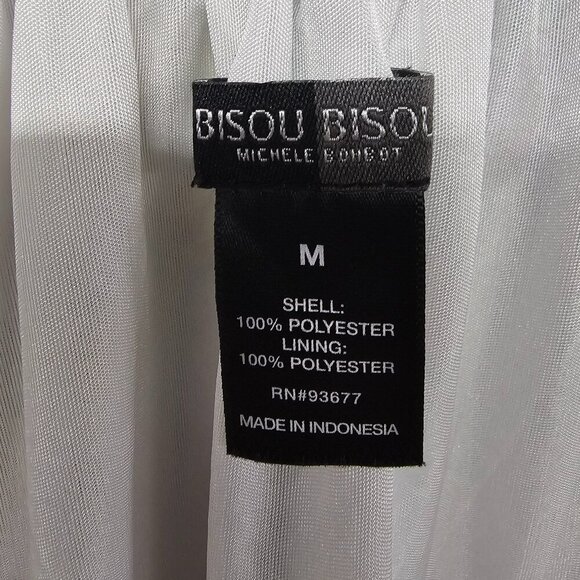 Bisou Bisou Purple Pink Floral Fairy Skirt Hi-Low Sheer Boho Midi M - Picture 8 of 10